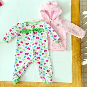 Girls Sleeper and Jacket Bundle